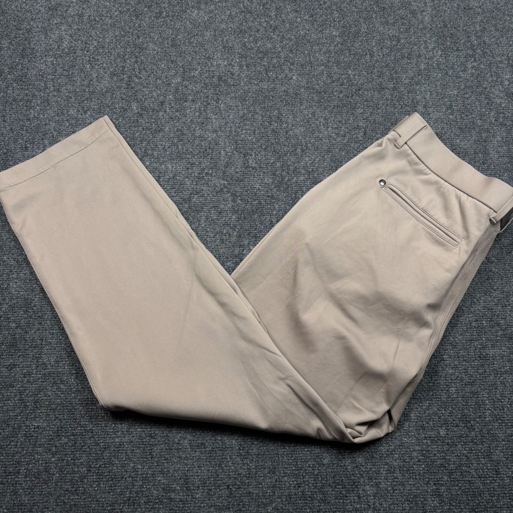 Greyson Montauk Golf Pants Mens 36x32 Tan Performance Stretch Trousers